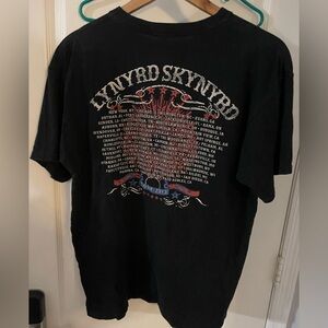 Vintage Lynyrd Skynyrd Black Tour T-Shirt